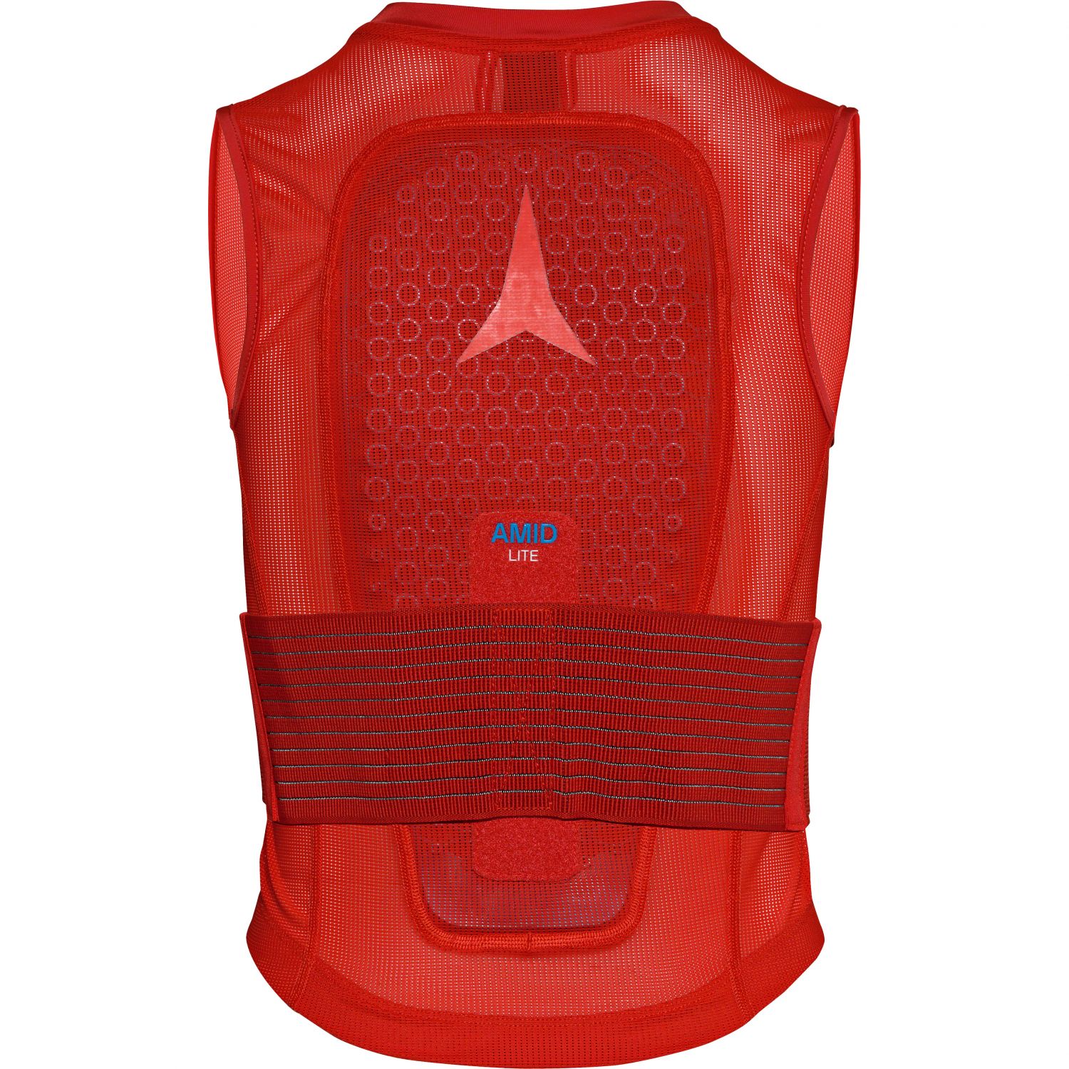 Atomic Live Shield Amid Lite Vest, zadný štít, junior, červená
