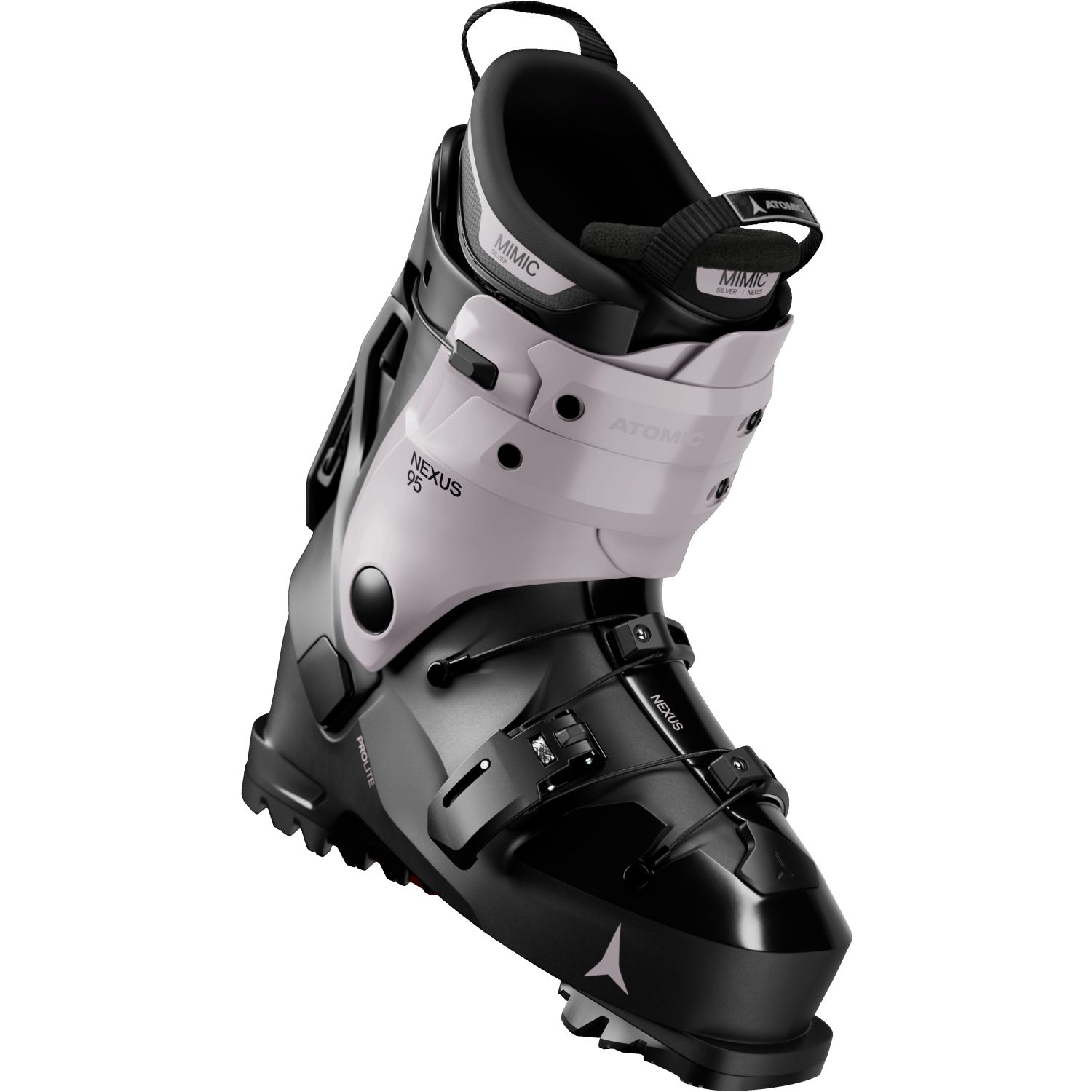 Atomic Nexus 95, chaussures de ski, femme, noir/gris