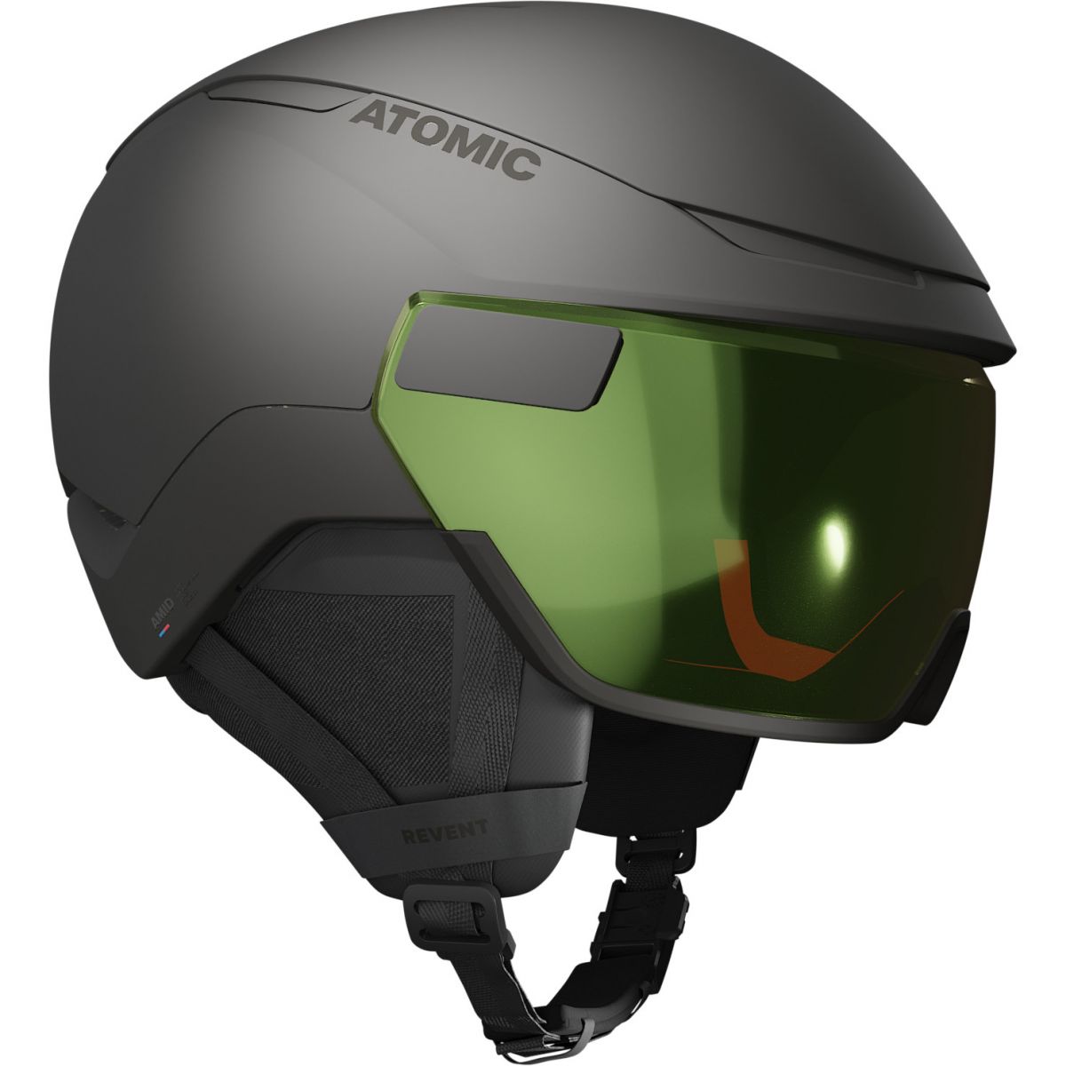 Atomic Revent GT Amid Visor HD Photo, lyžiarska prilba s hľadím, čierna