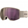 Atomic Revent L HD, ski goggles, sand