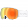 Atomic Revent L Stereo, maschera da sci, bianco