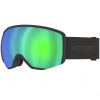 Atomic Revent L Stereo, maschera da sci, nero