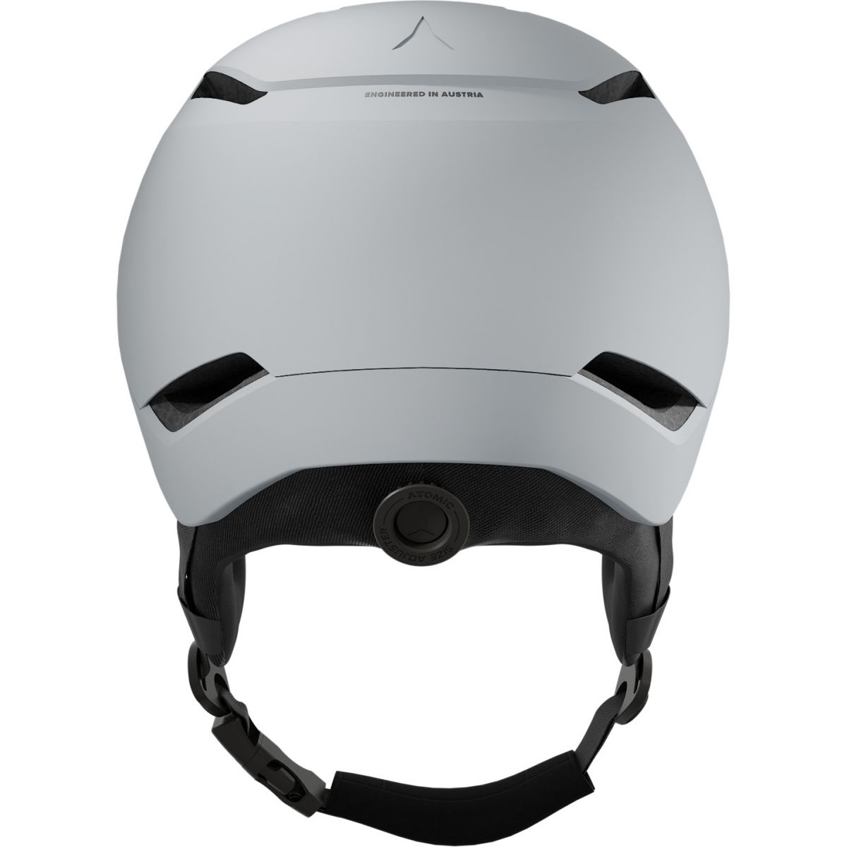 Atomic Revent Visor, capacete de esqui com viseira, júnior, cinza