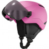 Atomic Revent Visor, capacete de esqui com viseira, júnior, pink