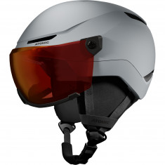 Atomic Revent Visor, kask narciarski z wizjerem, junior, szary
