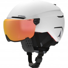 Atomic Savor Amid Visor HD, casque de ski avec visière, blanc