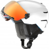 Atomic Savor Amid Visor HD, Skidhjälm med Visir, Vit