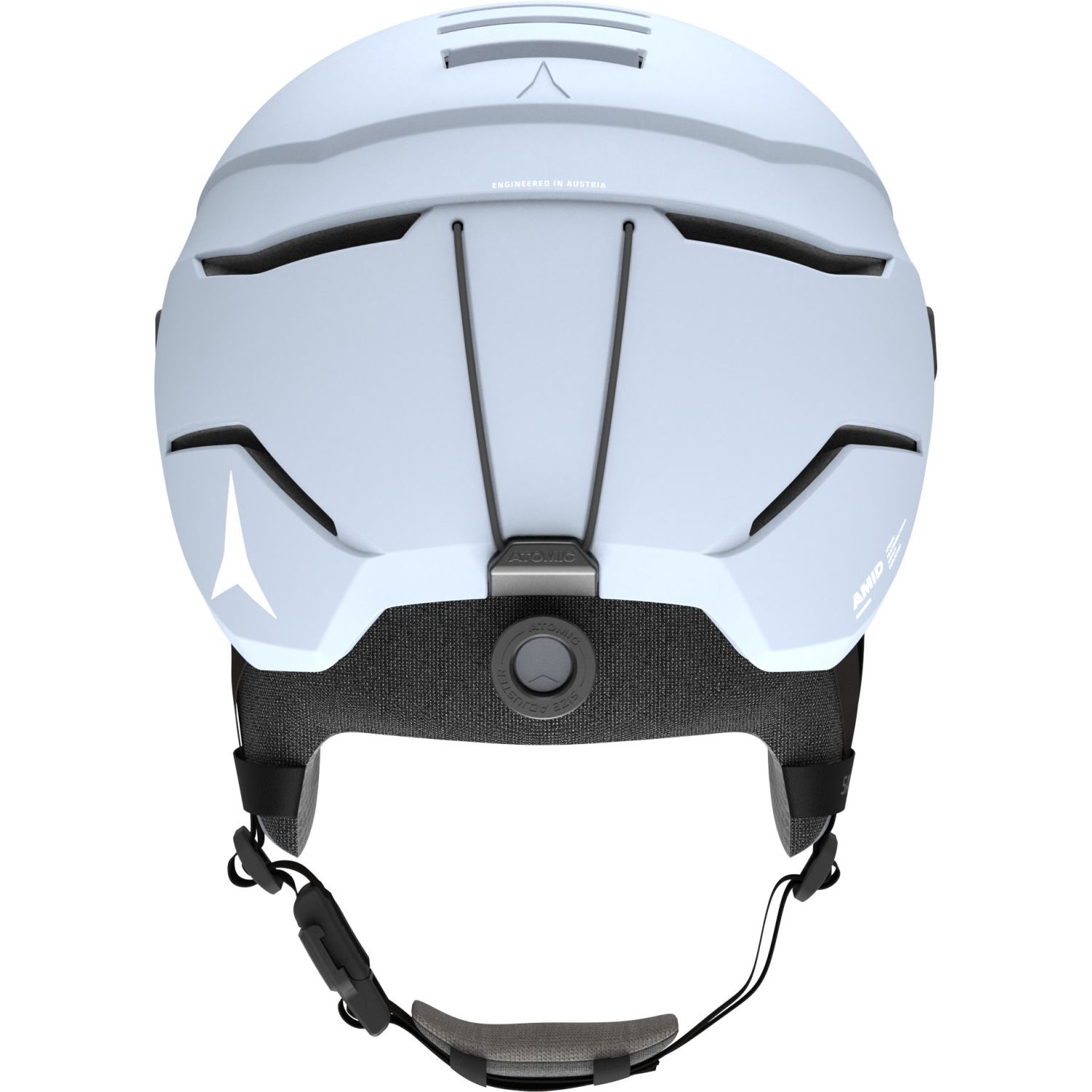 Atomic Savor Amid Visor HD, skihelm met vizier, grijs