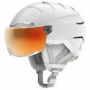 Atomic Savor GT Amid Visor HD, Skihelm mit Visier, weiß