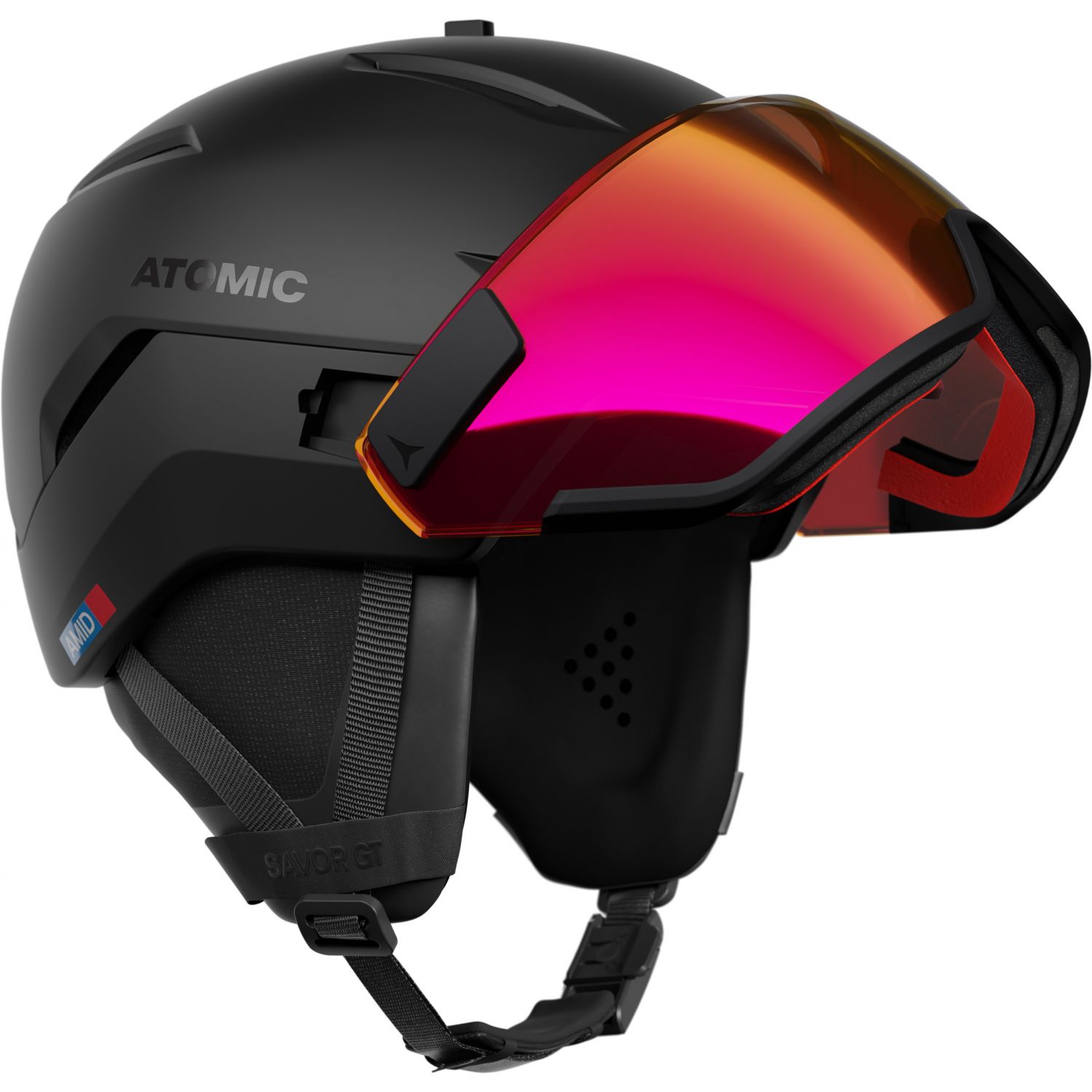 Atomic Savor GT Amid Visor Photo, Skidhjälm Med Visir, Svart