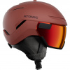 Atomic Savor GT Visor Stereo, Skihelm mit Visier, rot