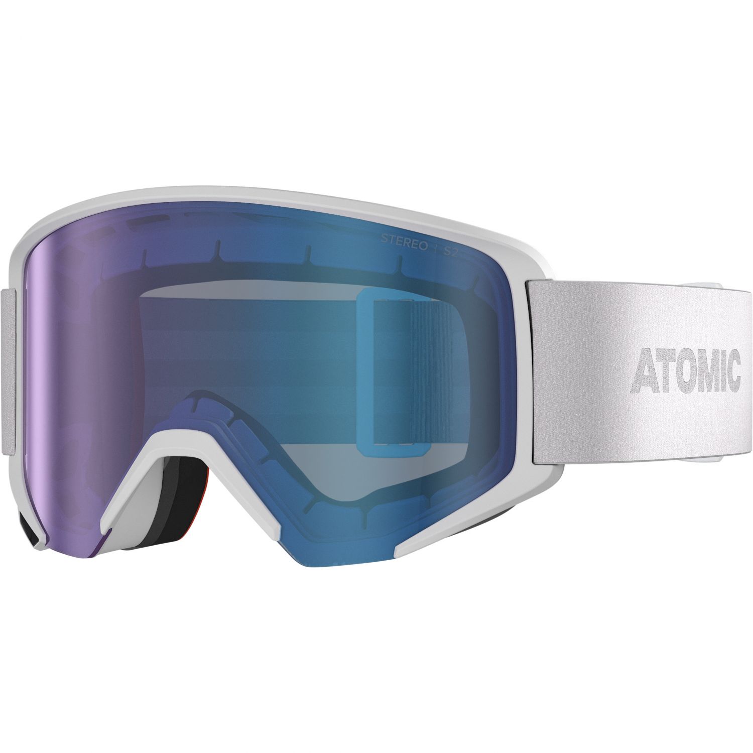 Atomic Savor L Stereo, masque de ski, blanc