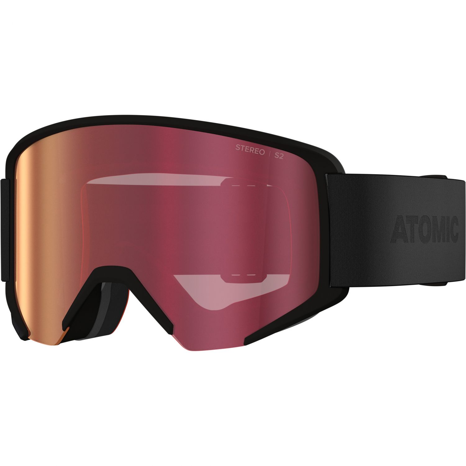 Atomic Savor L Stereo, skibriller, sort