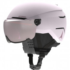 Atomic Savor Visor, laskettelukypärä visiirillä, junior, vaaleanpunainen
