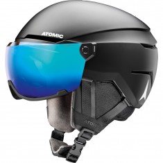 Atomic Savor Visor Stereo, casco da sci con visiera, nero