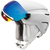 Atomic Savor Visor Stereo, casque de ski avec visière, blanc