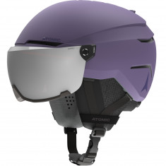 Atomic Savor Visor Stereo, ski helm met vizier, paars