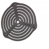 Base para pratos em ferro fundido Petromax, Base para pratos, preto