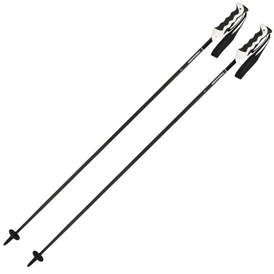 Bastone da sci Komperdell Provolution Carbon, nero