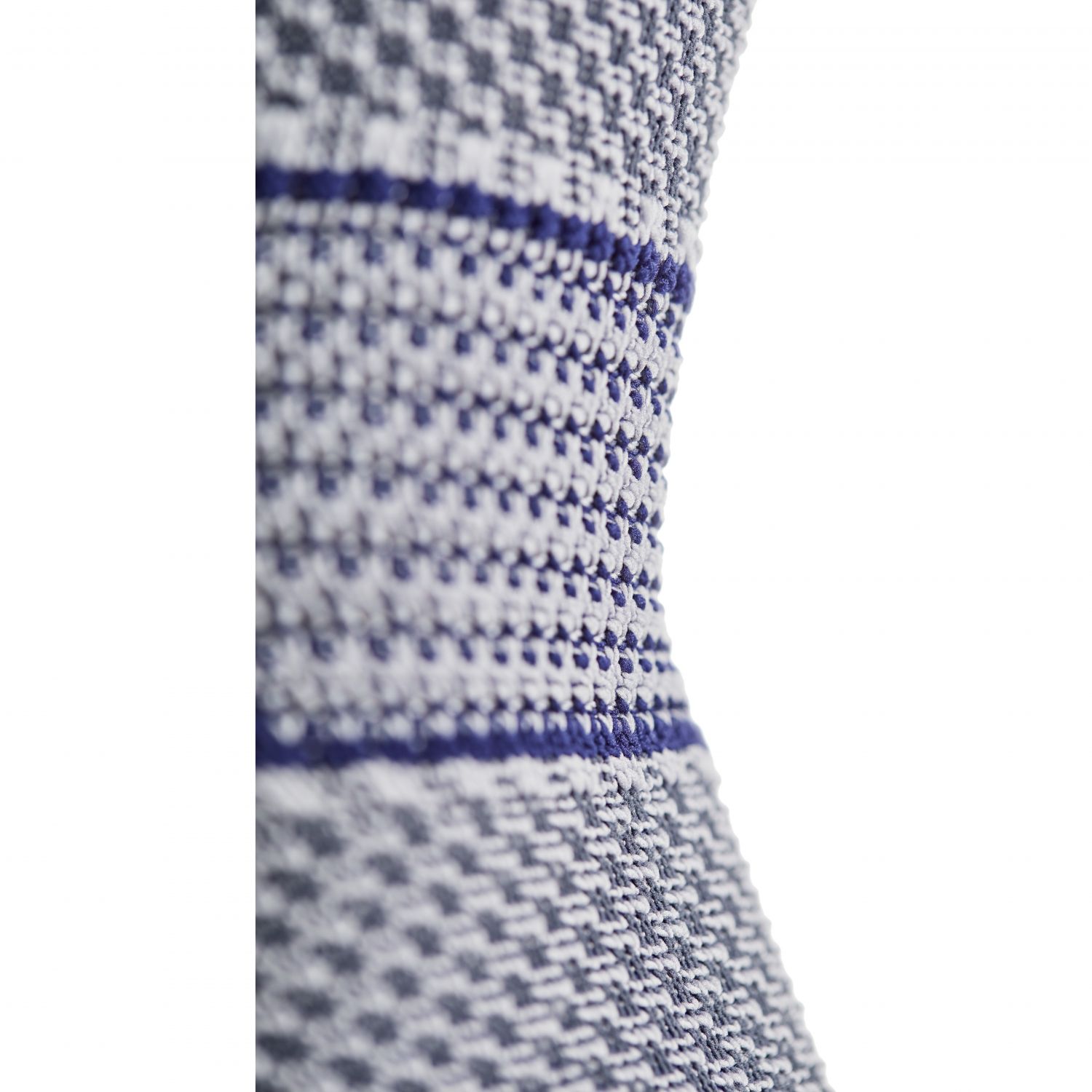Bauerfeind GenuTrain 8, knæbandage w. silicone band, titan