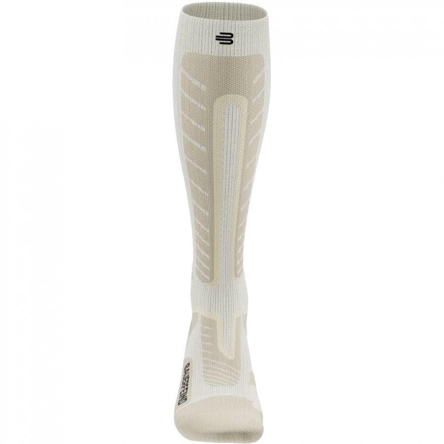 Bauerfeind Ski Alpine, bas de compression, femmes, beige