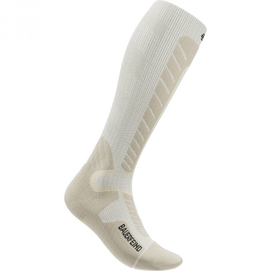 Bauerfeind Ski Alpine, bas de compression, femmes, beige