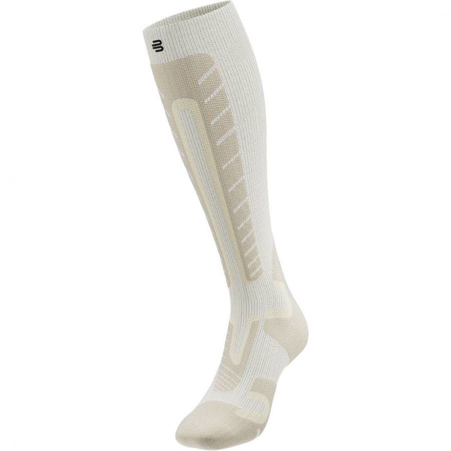 Bauerfeind Ski Alpine, compression socks, women, beige