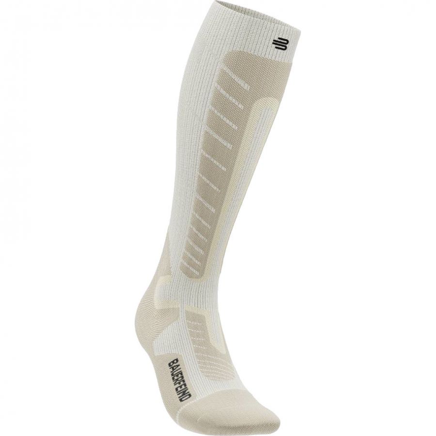 Bauerfeind Ski Alpine, compression socks, women, beige