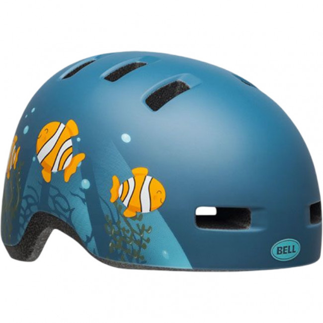Bell Lil Ripper, cască de bicicletă, junior, albastru închis
