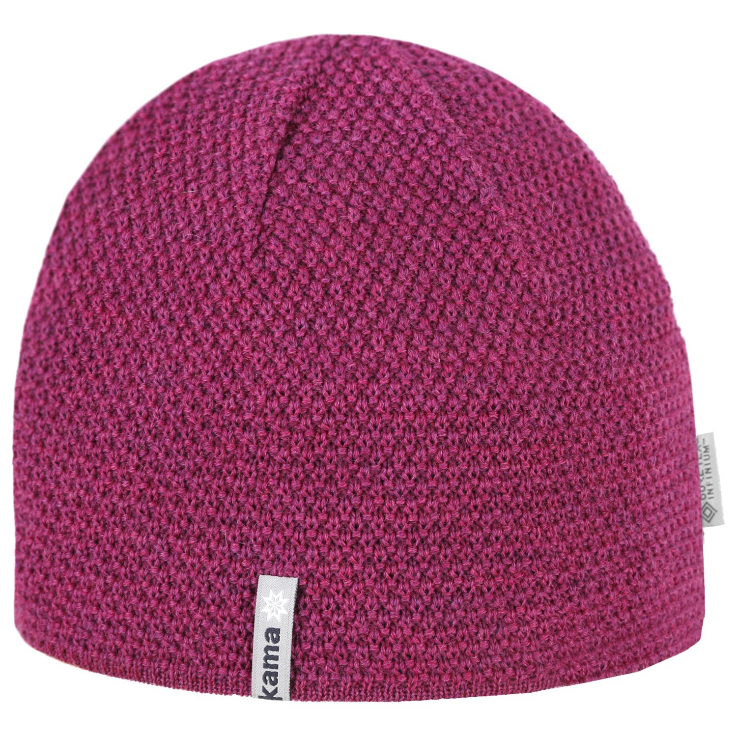 Berretto in maglia Kama, Gore Windstopper, viola