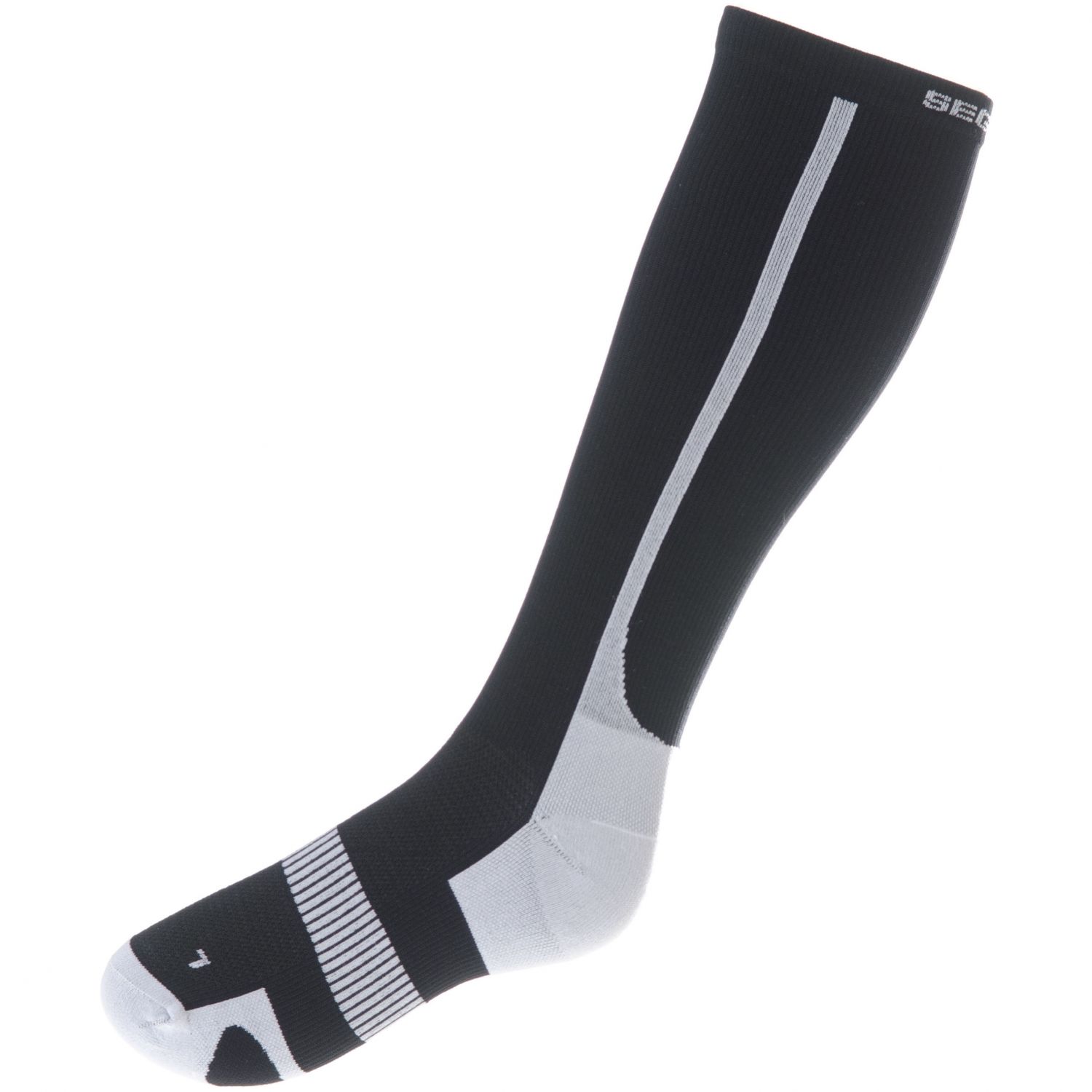 Bežecké ponožky Seger Compression Comfort, čierne/biele