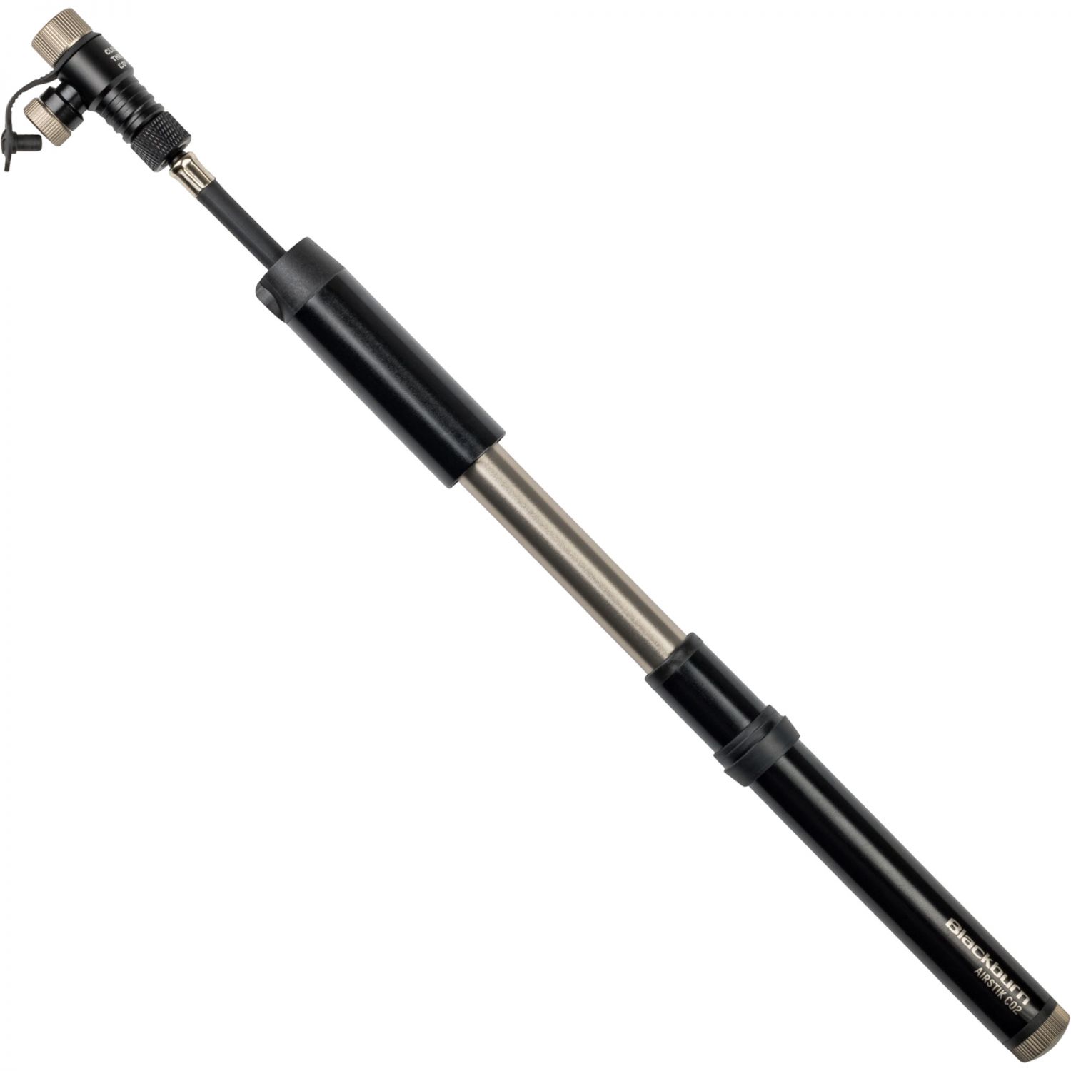 Blackburn Mini Airstik CO2, čerpadlo, čierna