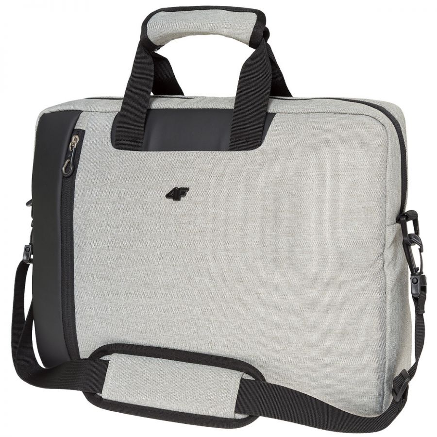 borsa Messenger 4F, grigio chiaro