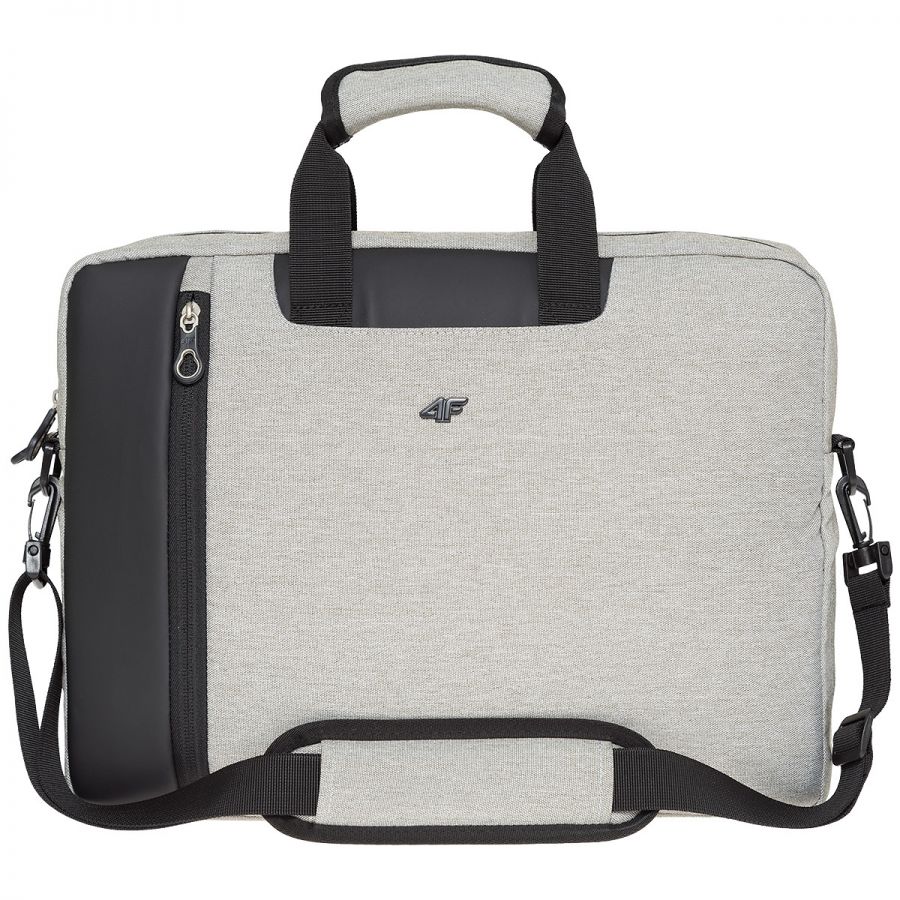 borsa Messenger 4F, grigio chiaro