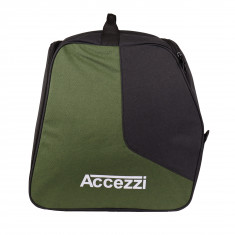Borsa porta stivali e porta casco Accezzi, verde scuro