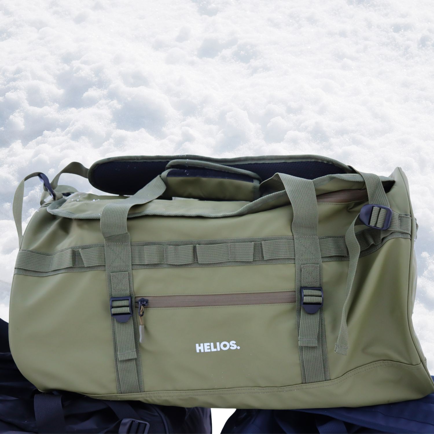 Borsone Helios Adventure, 60L, verde scuro