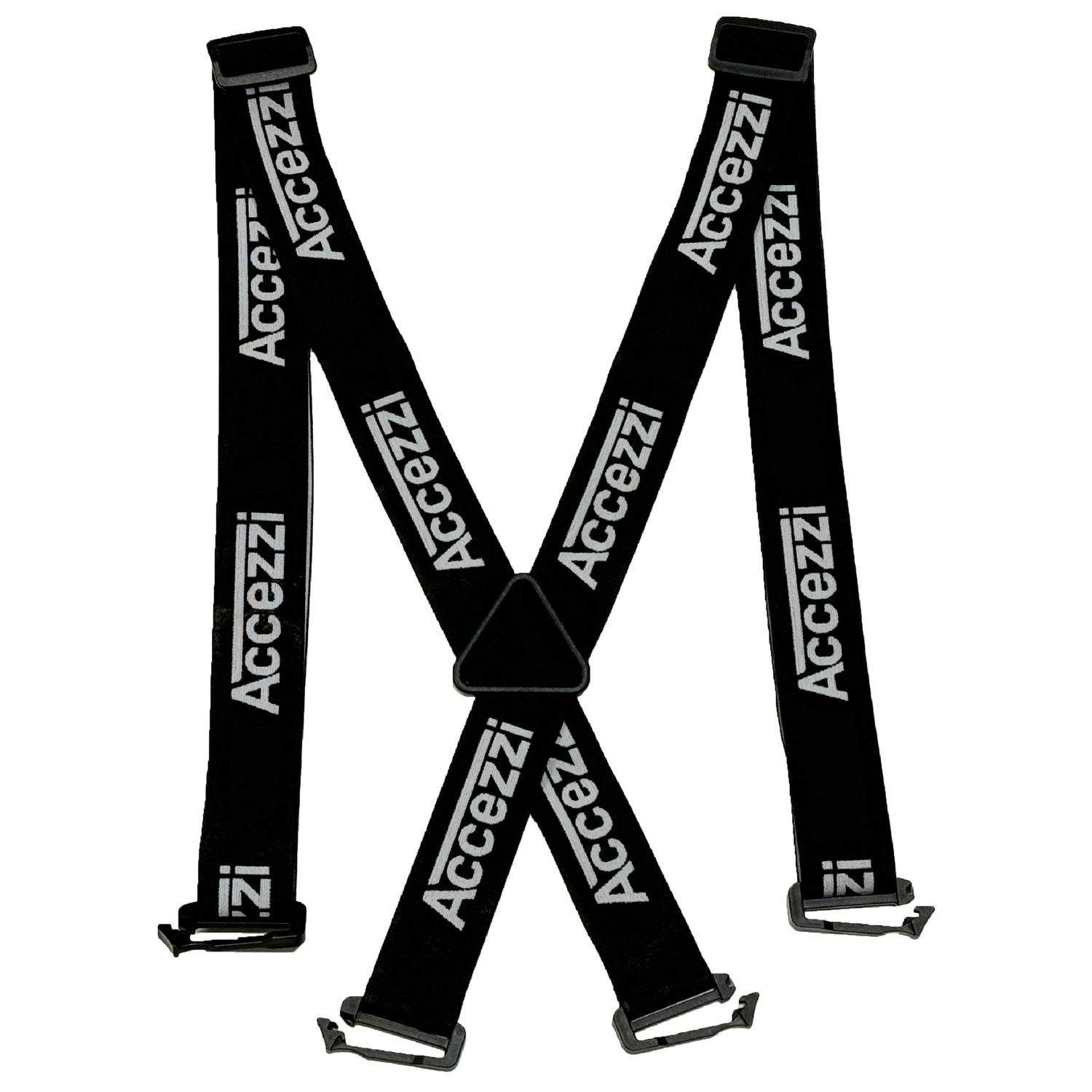 Bretelle Accezzi per pantaloni da sci, nero