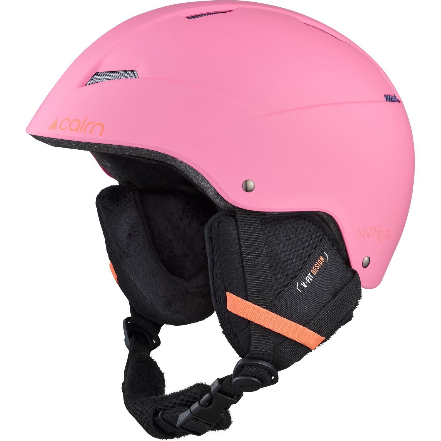 Cairn Android, capacete de esqui, rosa