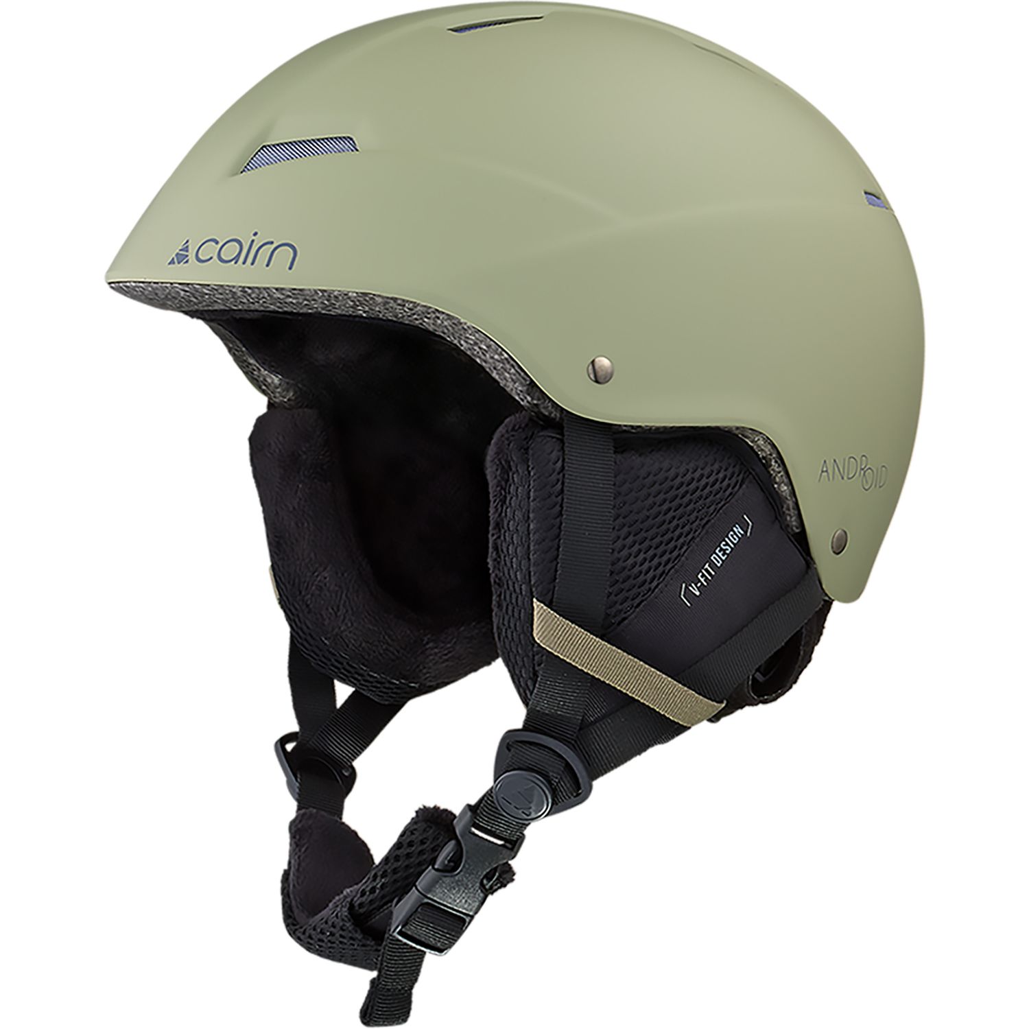 Cairn Android, capacete de esqui, verde