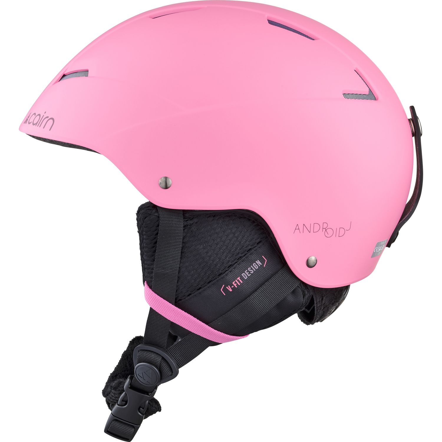 Cairn Android J, Skihelm, Junior, Pink