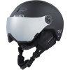 Cairn Android Visor, casco da sci con visiera, junior, nero
