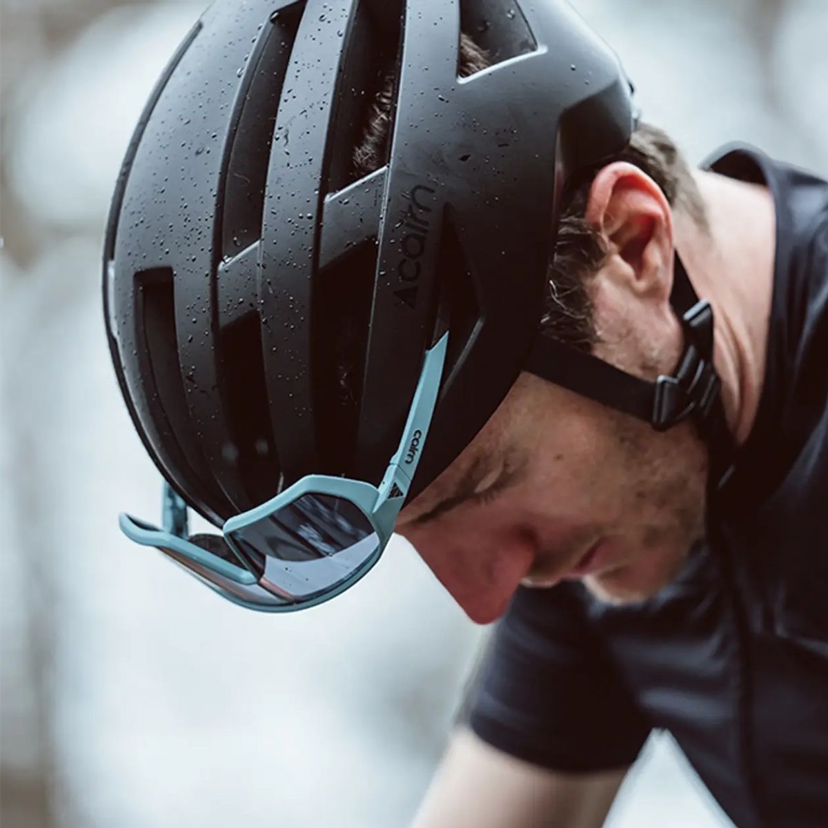 Cairn Atom, cykling helmet, mat black