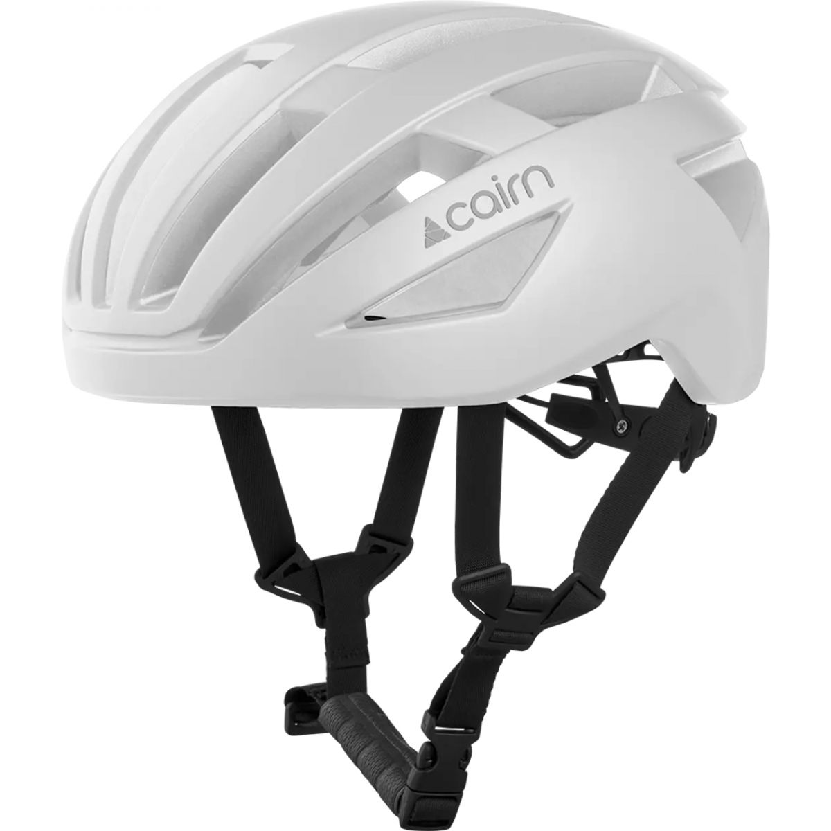 Cairn Atom, cykling helmet, mat white