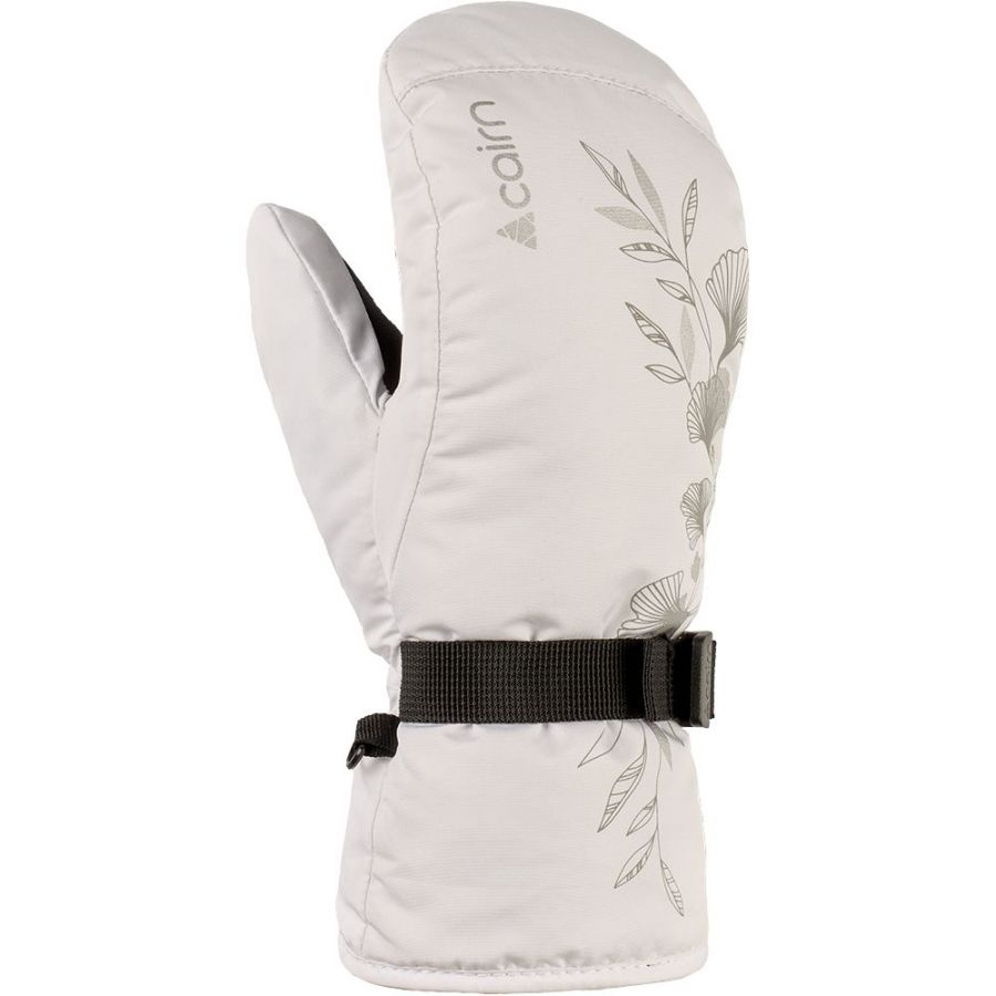 Cairn Augusta C-Tex, ski mitten, women, white ginko