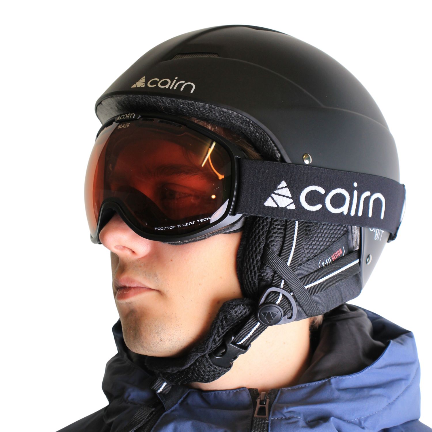 Cairn Blaze, ski goggles, mat black