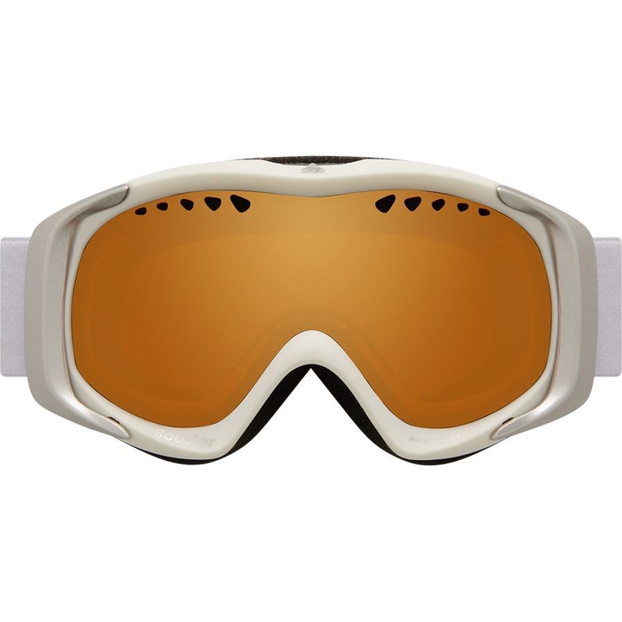 Cairn Booster Photochromic, gogle narciarskie, juniorskie, matowe biały/srebrny