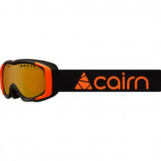 Cairn Booster, ski goggles, junior, mat black neon orange