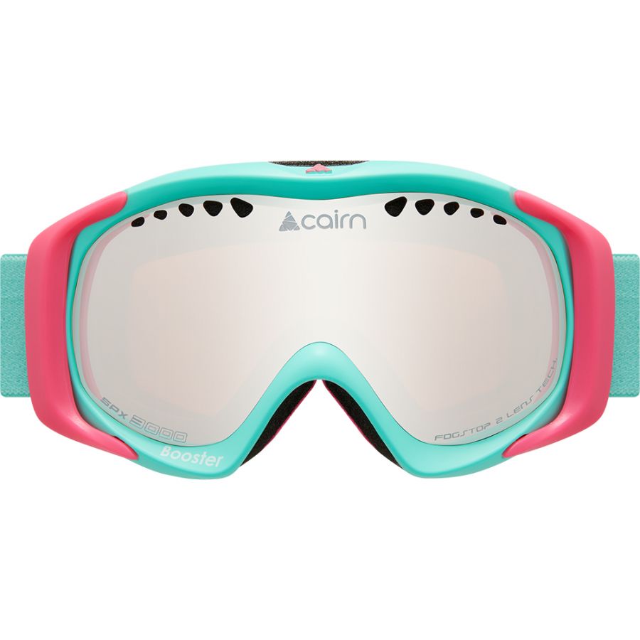 Cairn Booster SPX3000, skibriller, junior, mat turkis/pink