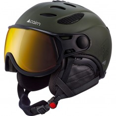 Cairn Cosmos Evolight, ski helmet with visor, forest night