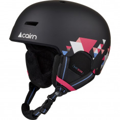 Cairn Darwin, casque de ski, junior, noir/rose